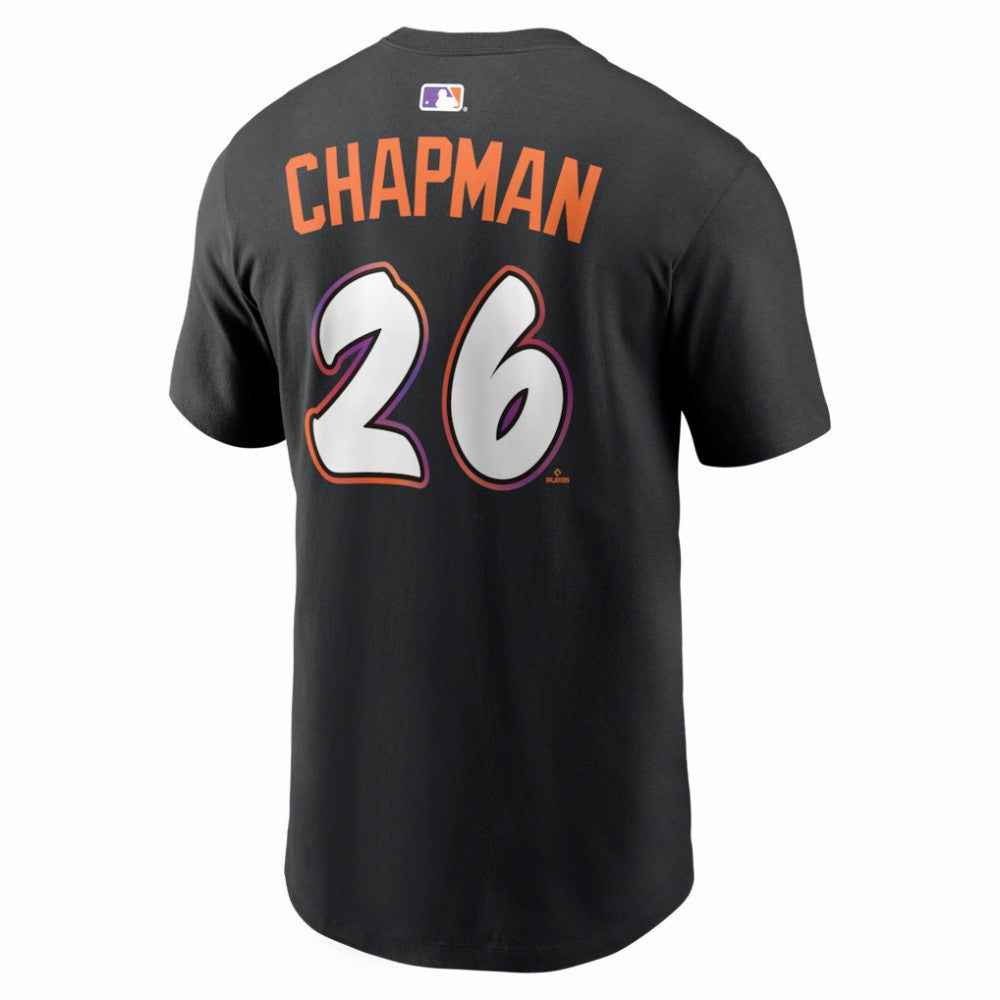 Matt Chapman San Francisco Giants City Connect Name & Number T-Shirt Black