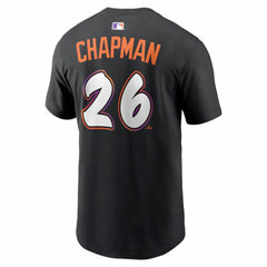 Matt Chapman San Francisco Giants City Connect Name & Number T-Shirt Black