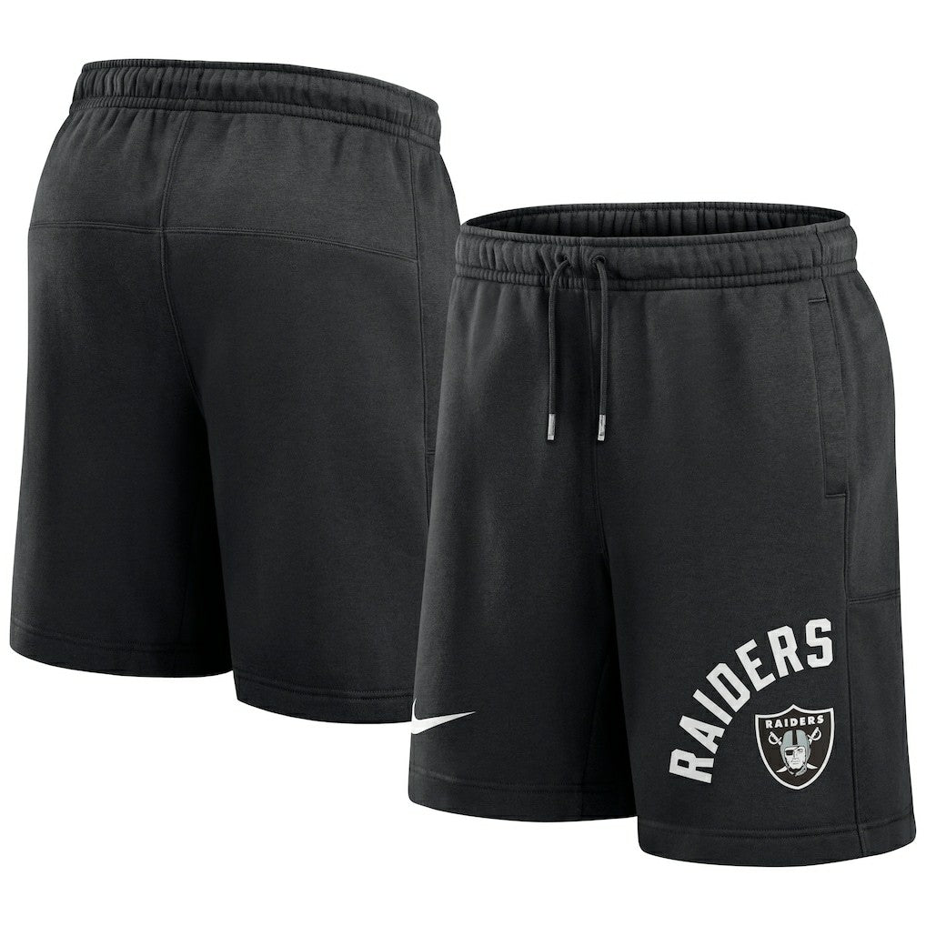 Las Vegas Raiders Arched Kicker Shorts - Black for sale