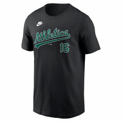 Jason Giambi Athletics Cooperstown Collection Name & Number T-Shirt Black