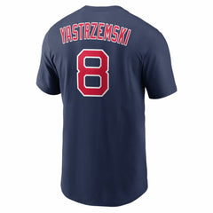 Carl Yastrzemski Boston Red Sox Cooperstown Collection Name & Number T-Shirt Navy