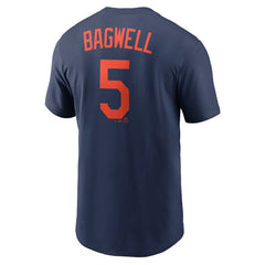Jeff Bagwell Houston Astros Cooperstown Collection Name & Number T-Shirt Navy