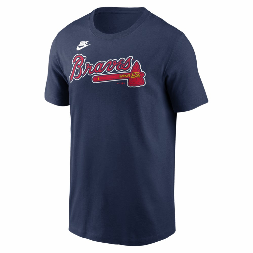 Chipper Jones Atlanta Braves Cooperstown Collection Name & Number T-Shirt Navy