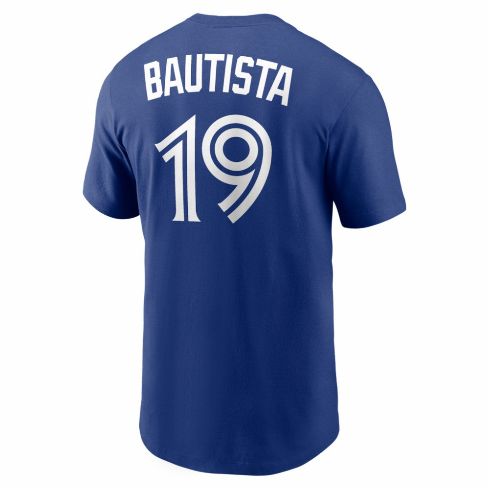 Jose Bautista Toronto Blue Jays Cooperstown Collection Name & Number T-Shirt Royal