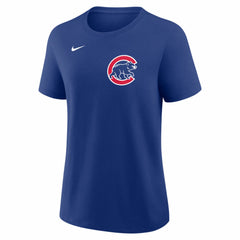 Dansby Swanson Chicago Cubs Women's Name & Number T-Shirt Royal
