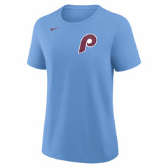 Bryce Harper Philadelphia Phillies Women's Name & Number T-Shirt Light Blue