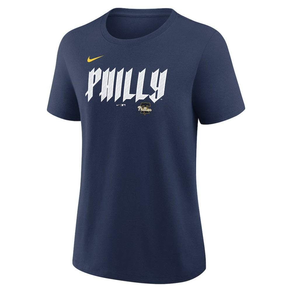 Bryce Harper Philadelphia Phillies Women's City Connect Name & Number T-Shirt Navy