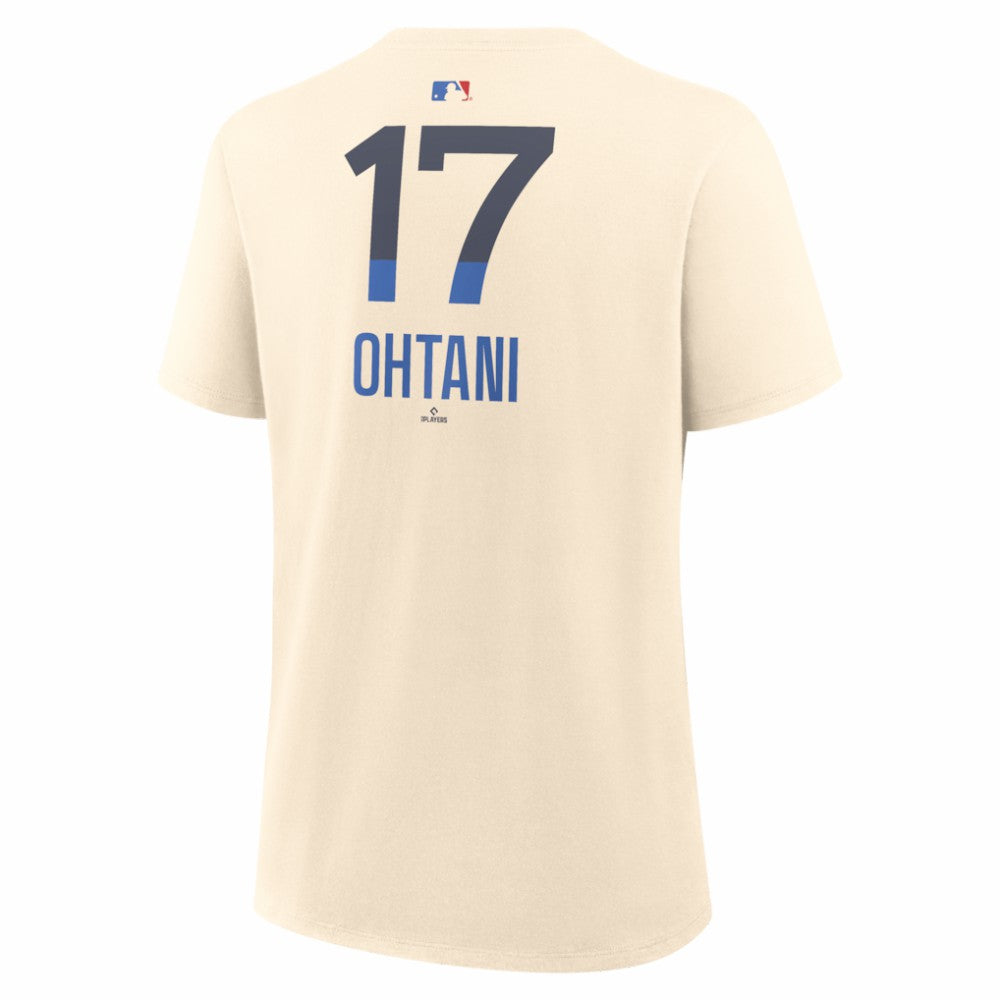 Shohei Ohtani Los Angeles Dodgers Women's City Connect Name & Number T-Shirt Natural