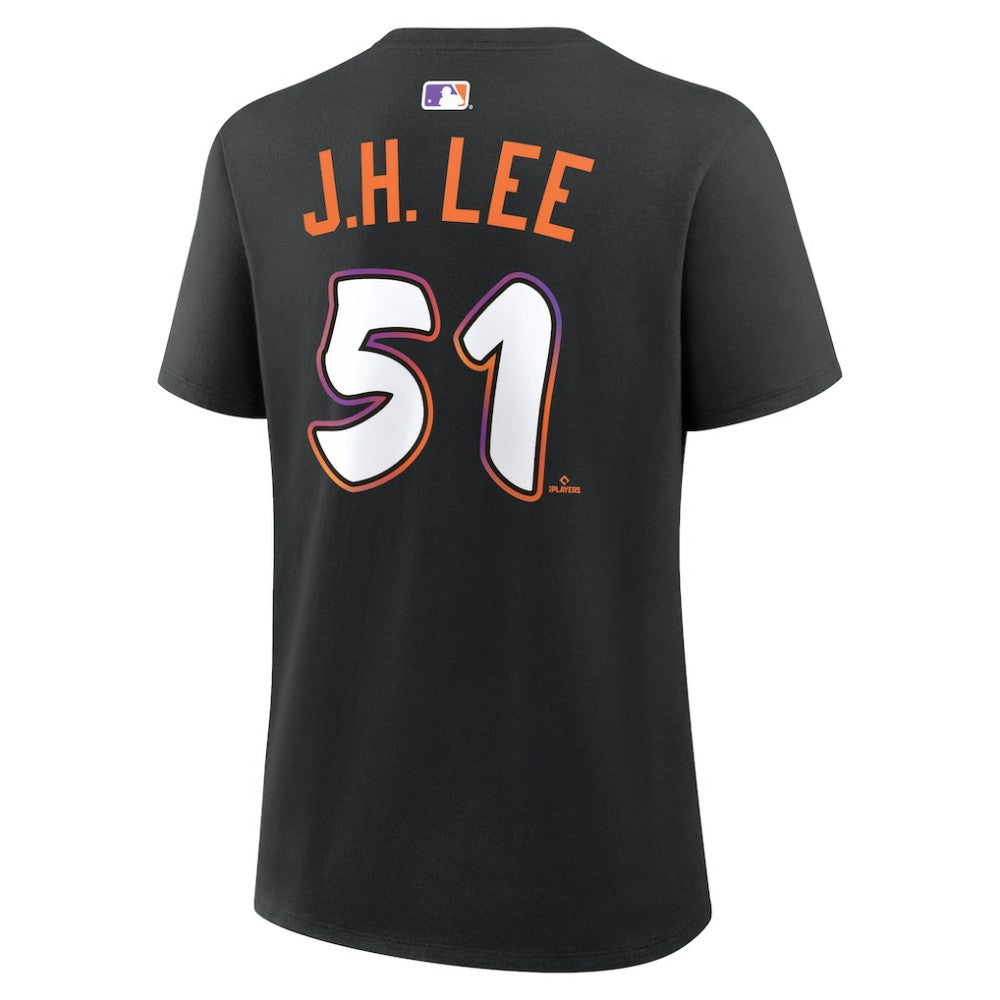 Jung Hoo Lee San Francisco Giants Women's City Connect Name & Number T-Shirt Black