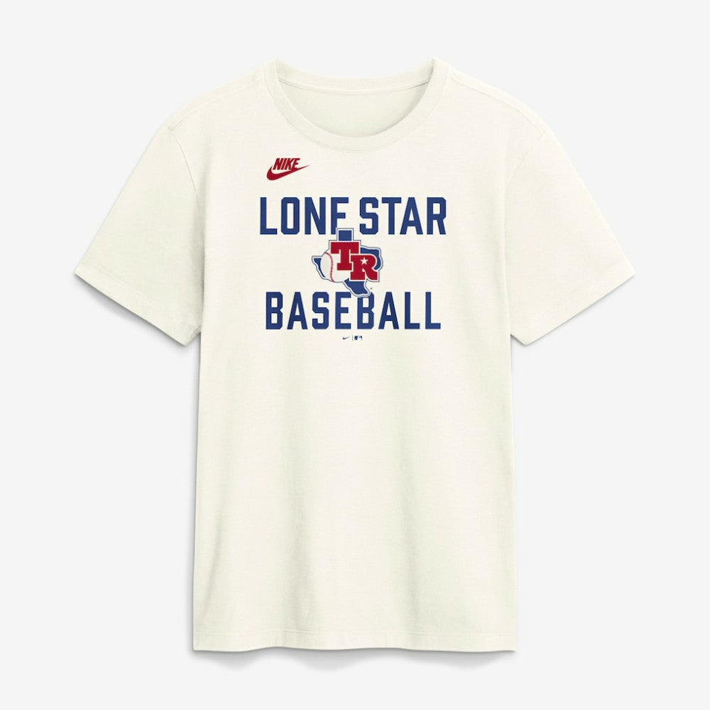 Texas Rangers Cooperstown Collection ‘70s-Inspired T-Shirt Cream