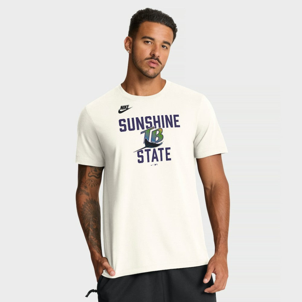 Tampa Bay Rays Cooperstown Collection ‘70s Inspired T-Shirt Cream