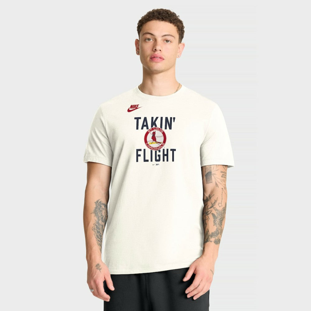 St. Louis Cardinals Cooperstown Collection ‘70s Inspired T-Shirt Cream