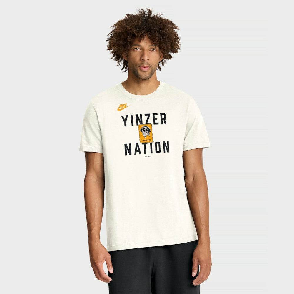 Pittsburgh Pirates Cooperstown Collection ‘70s Inspired T-Shirt Cream
