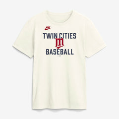 Minnesota Twins Cooperstown Collection ‘70s Inspired T-Shirt Cream