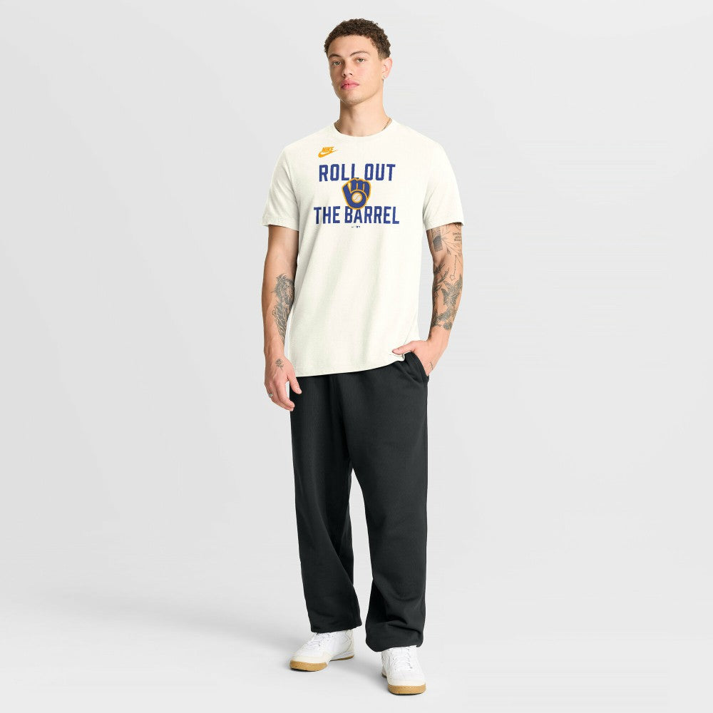 Milwaukee Brewers Cooperstown Collection ‘70s Inspired T-Shirt Cream