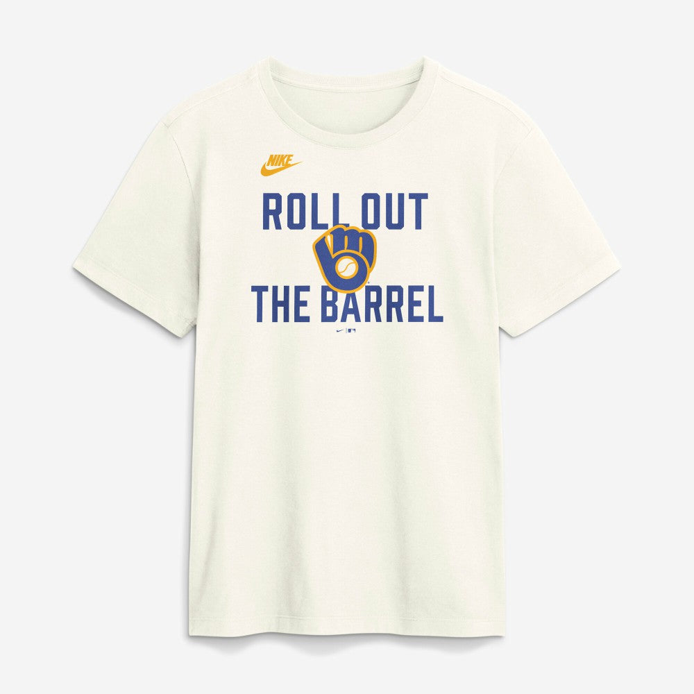 Milwaukee Brewers Cooperstown Collection ‘70s Inspired T-Shirt Cream