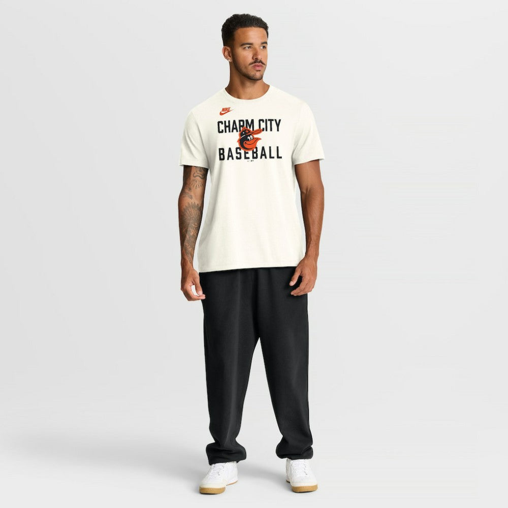 Baltimore Orioles Cooperstown Collection ‘70s Inspired T-Shirt Cream