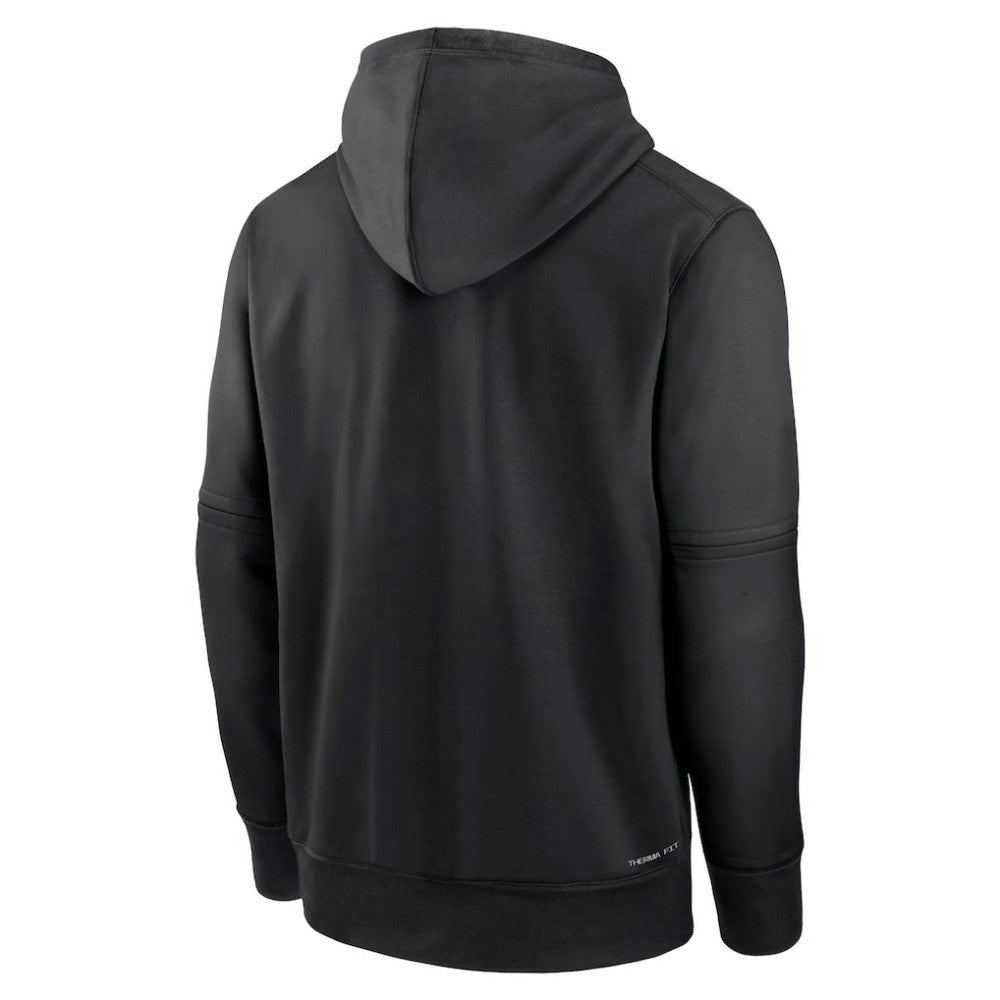 Baltimore Orioles Authentic Collection Practice Performance Pullover Hoodie Black