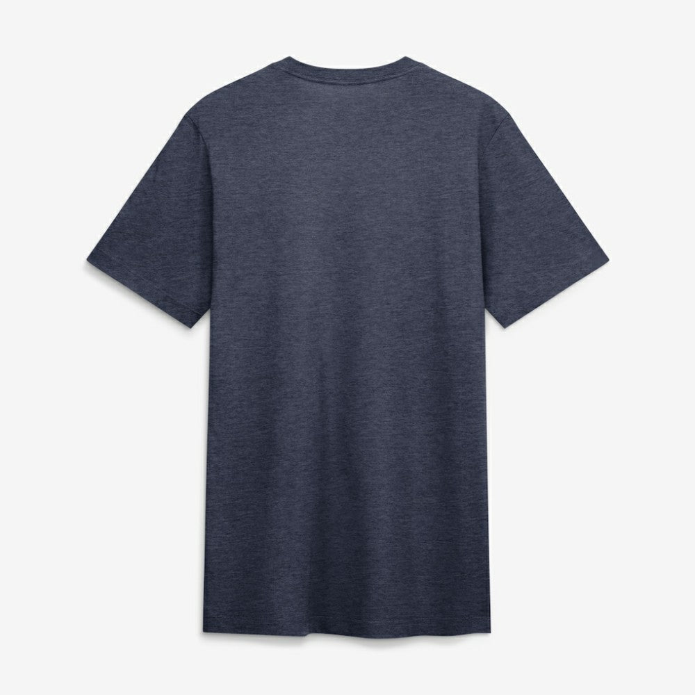 Houston Astros Cooperstown Logo Tri-Blend T-Shirt Heather Navy