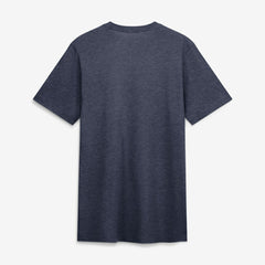 Houston Astros Cooperstown Logo Tri-Blend T-Shirt Heather Navy
