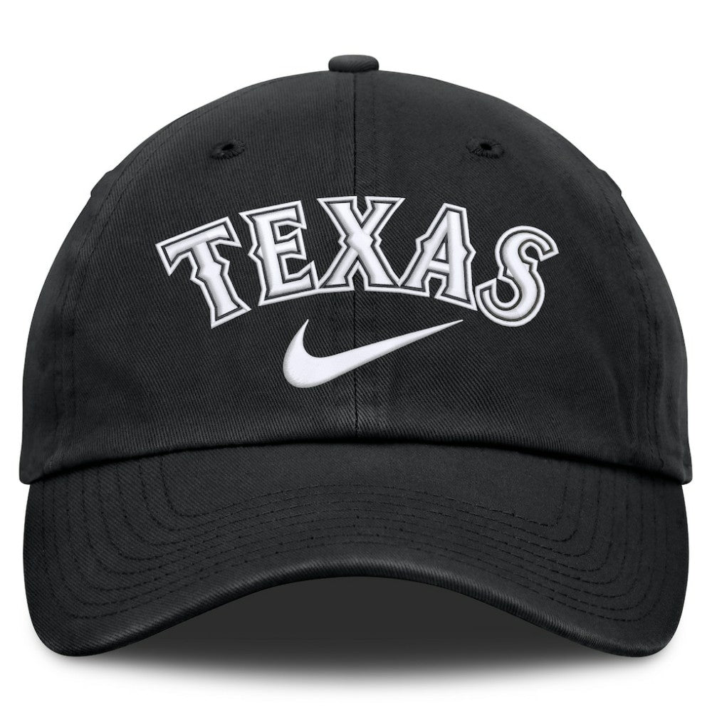 Texas Rangers Primetime Club Adjustable Hat Black