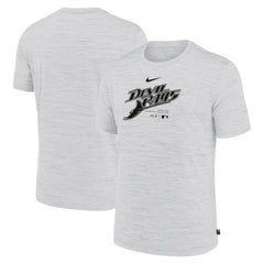 Tampa Bay Rays Authentic Collection Velocity Performance Practice T-Shirt Ash