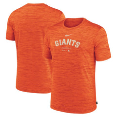 San Francisco Giants Authentic Collection Velocity Performance Practice T-Shirt Orange