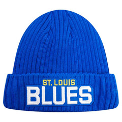 St. Louis Blues Pro Standard Classic Core Cuffed Knit Hat - Royal Hats