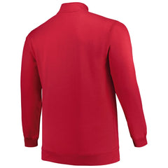 Tampa Bay Buccaneers Profile Big & Tall Fleece Quarter-Zip Jacket - Red for sale