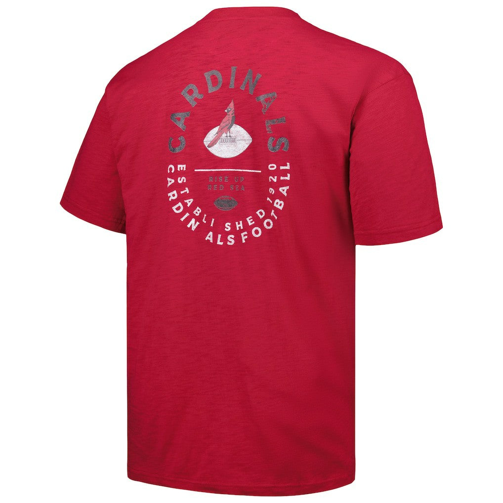 Arizona Cardinals Profile Big & Tall Two-Hit Throwback T-Shirt - Cardinal online