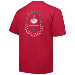 Arizona Cardinals Profile Big & Tall Two-Hit Throwback T-Shirt - Cardinal online