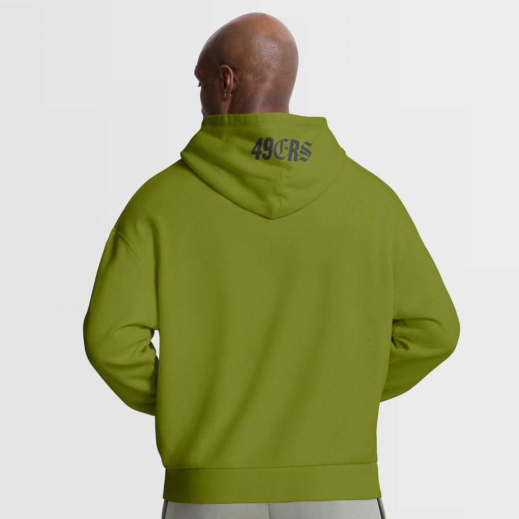 San Francisco 49ers Oversized Type Play Location Hoodie - Green cheap