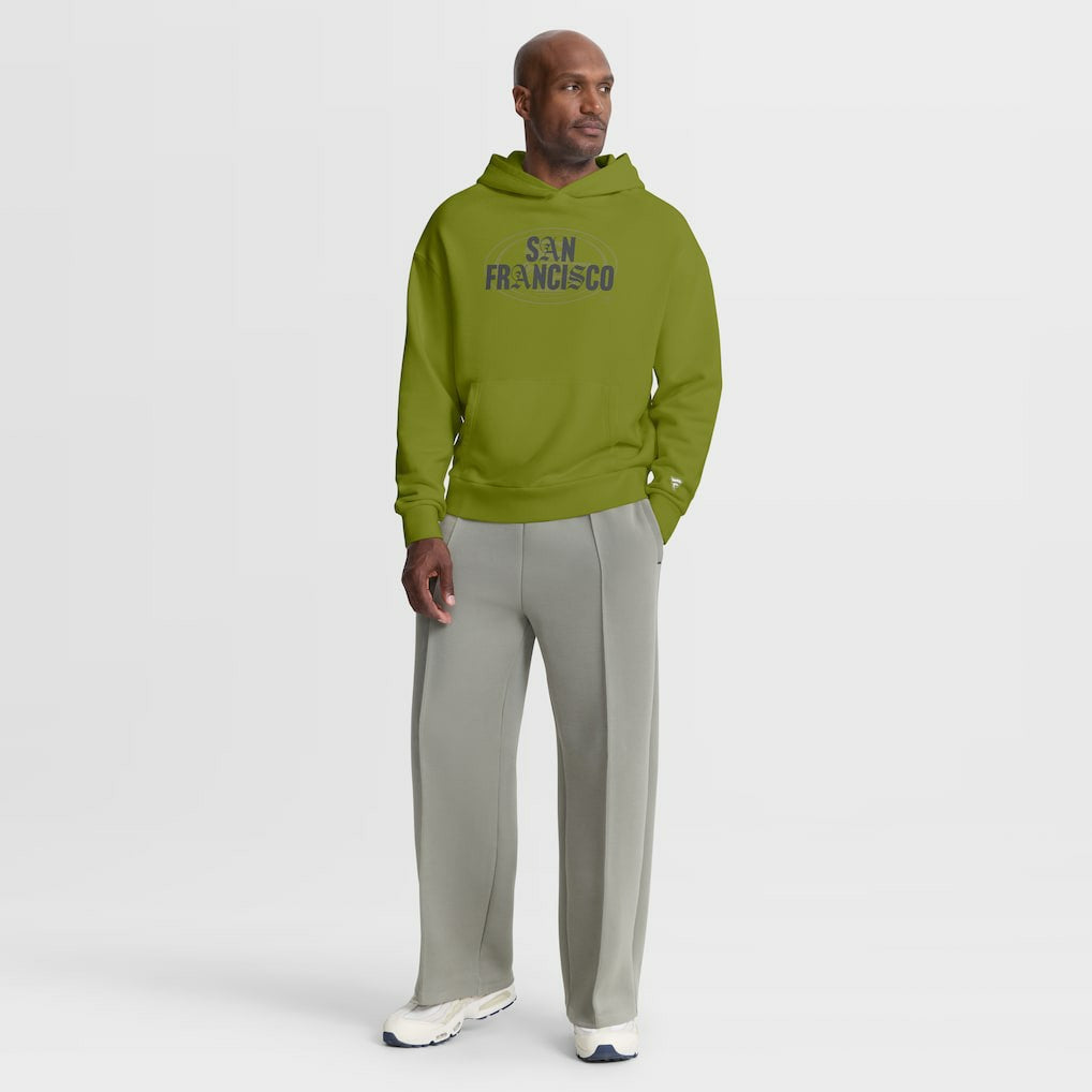 San Francisco 49ers Oversized Type Play Location Hoodie - Green cheap