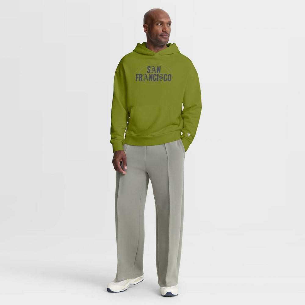 San Francisco 49ers Oversized Type Play Location Hoodie - Green cheap