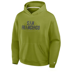 San Francisco 49ers Oversized Type Play Location Hoodie - Green cheap
