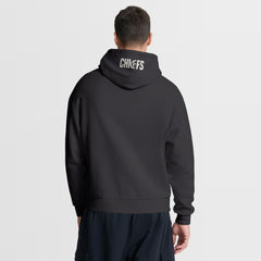 Kansas City Chiefs Oversized Type Play Location Hoodie - Black discount