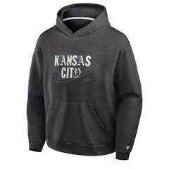 Kansas City Chiefs Oversized Type Play Location Hoodie - Black discount
