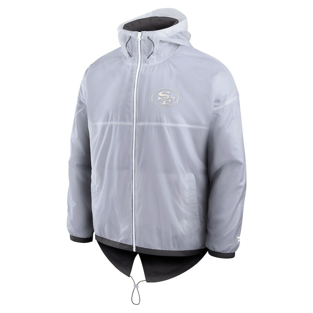 San Francisco 49ers Type Play Down Full-Zip Jacket - White for sale