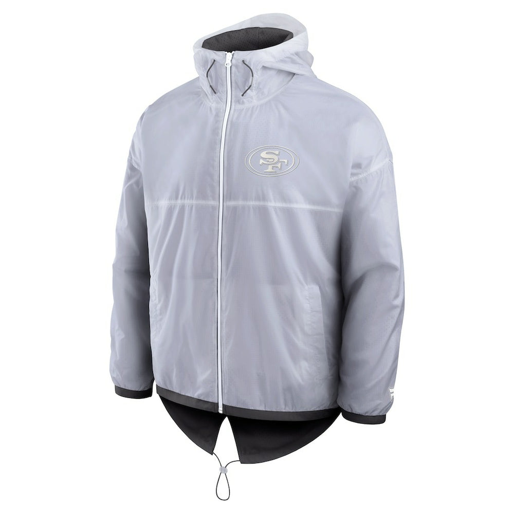 San Francisco 49ers Type Play Down Full-Zip Jacket - White for sale