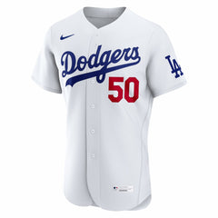 Mookie Betts Los Angeles Dodgers Home Authentic Jersey White