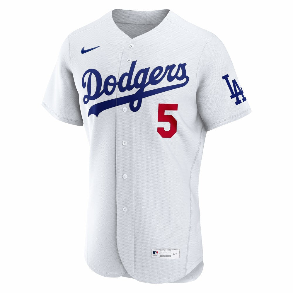 Freddie Freeman Los Angeles Dodgers Home Authentic Jersey White