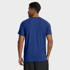 Los Angeles Dodgers Tri-Blend Logo T-Shirt Royal