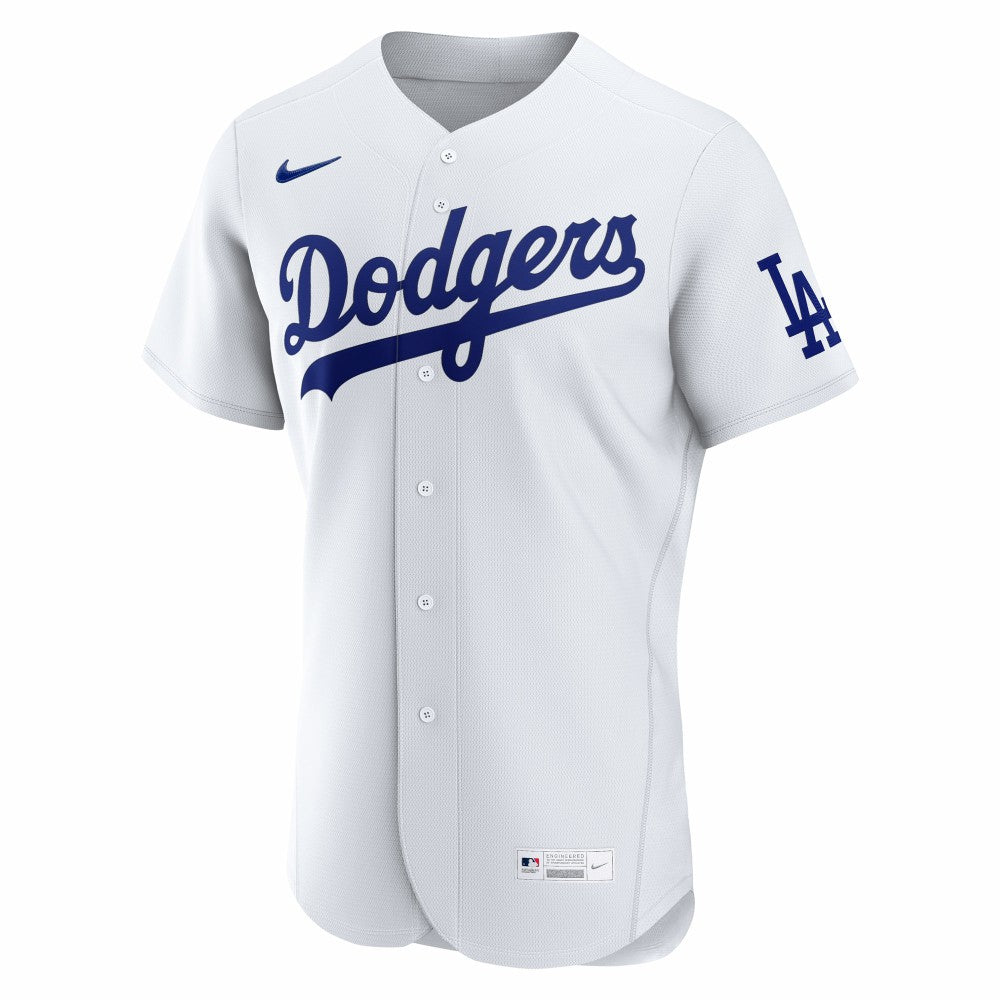 Los Angeles Dodgers Home Authentic Jersey White