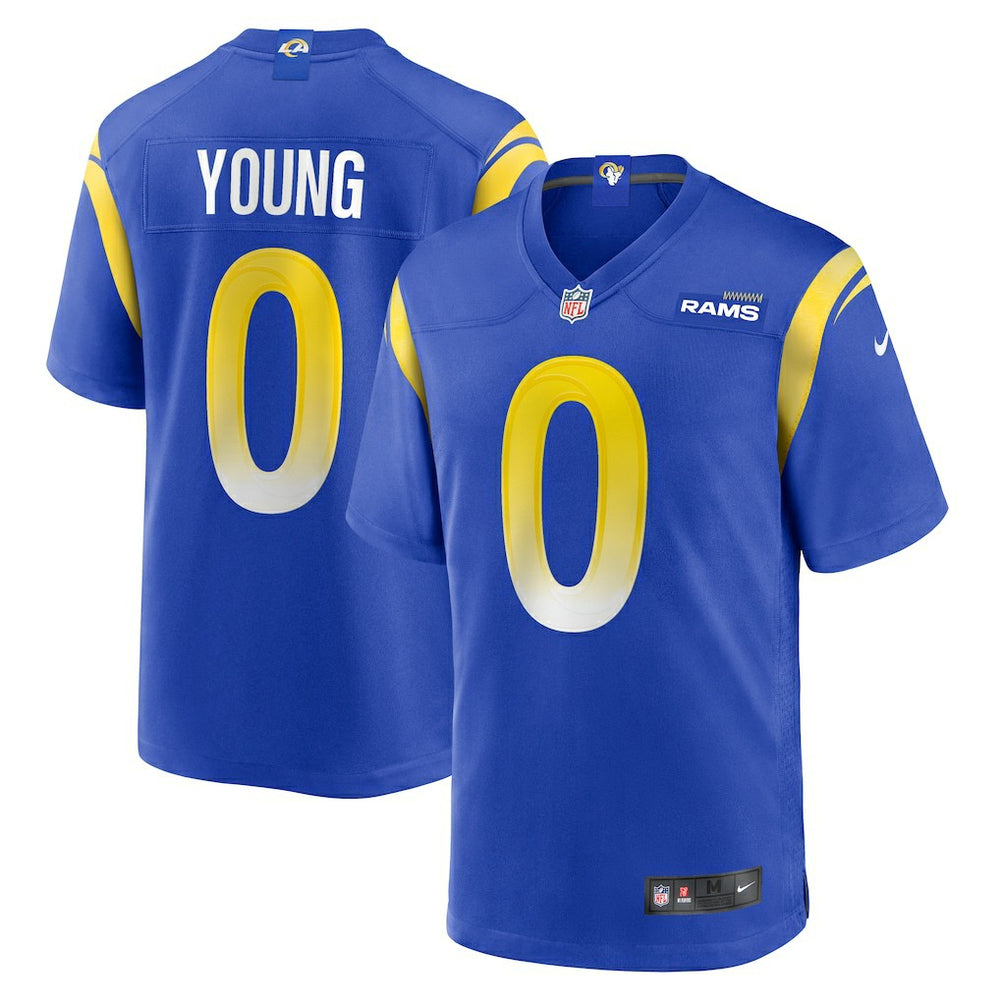 Byron Young Los Angeles Rams Home Game Jersey - Royal online