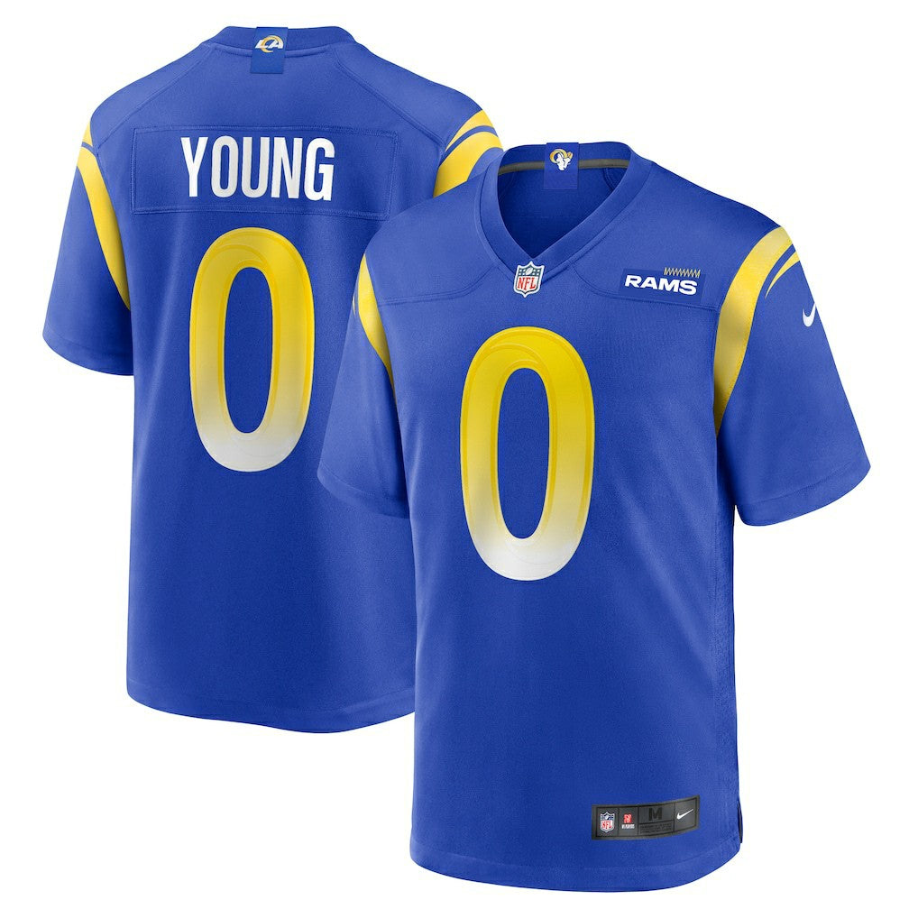 Byron Young Los Angeles Rams Home Game Jersey - Royal online