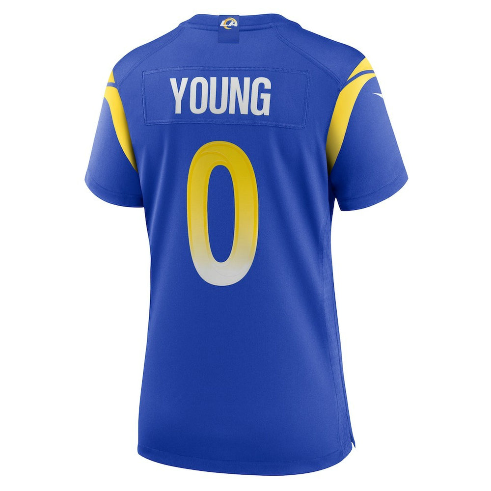 Byron Young Los Angeles Rams Women's Home Game Jersey - Royal cheap