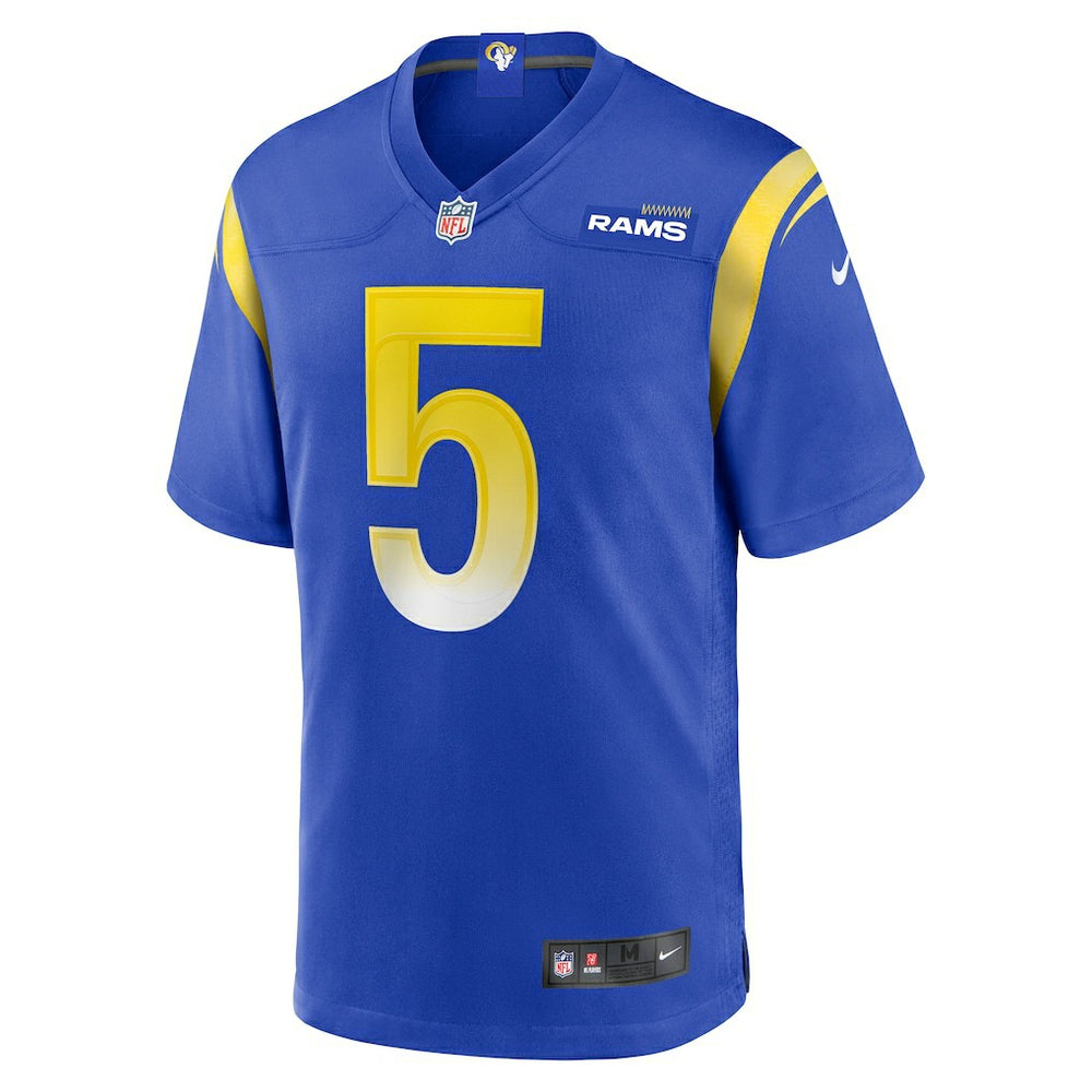 Tutu Atwell Los Angeles Rams Home Game Jersey - Royal outlet