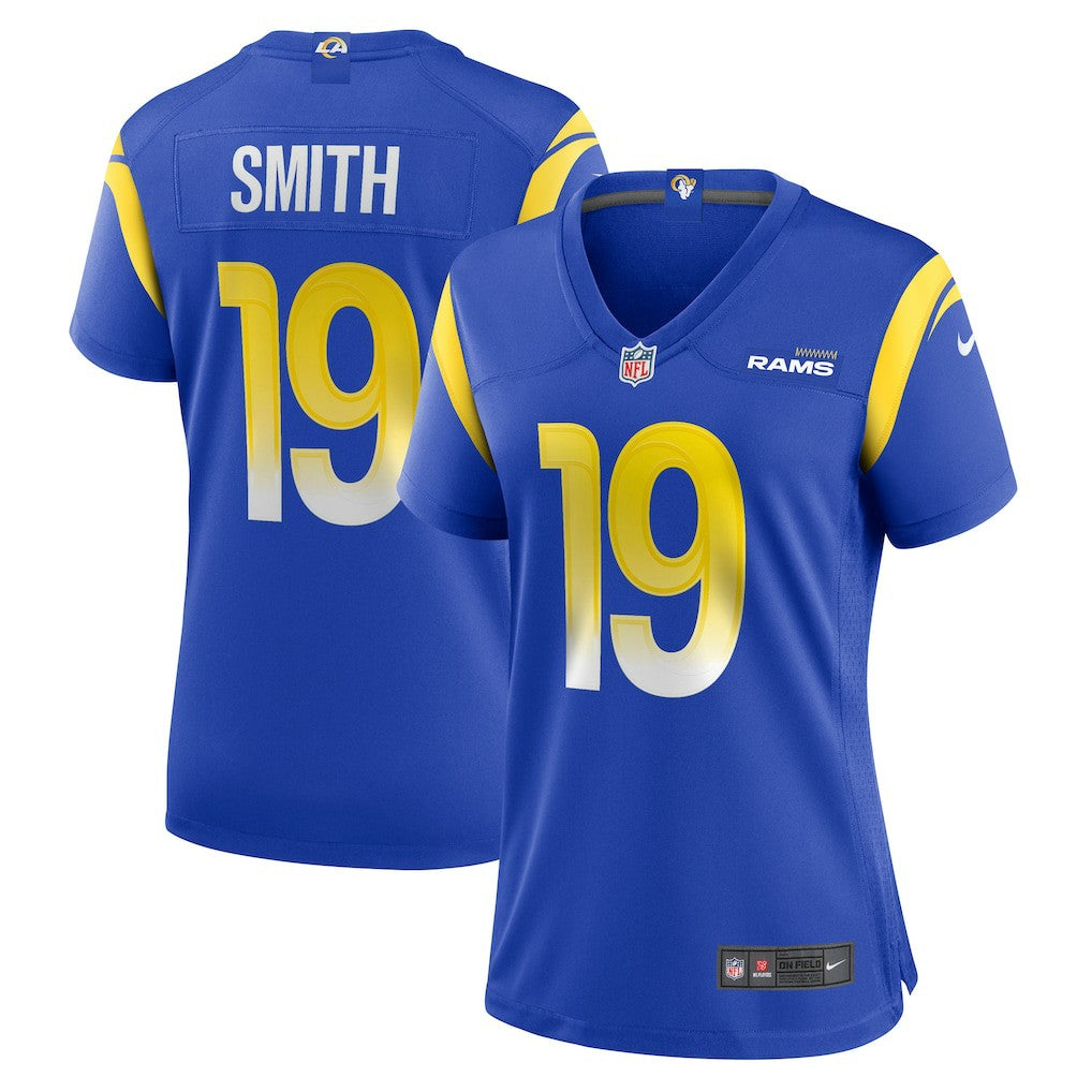Xavier Smith Los Angeles Rams Women's Home Game Jersey - Royal cheap