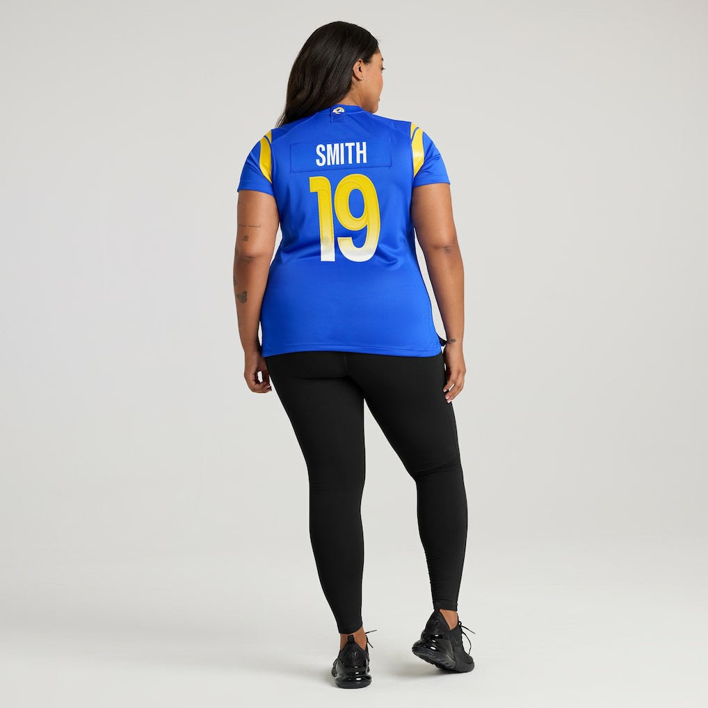 Xavier Smith Los Angeles Rams Women's Home Game Jersey - Royal cheap