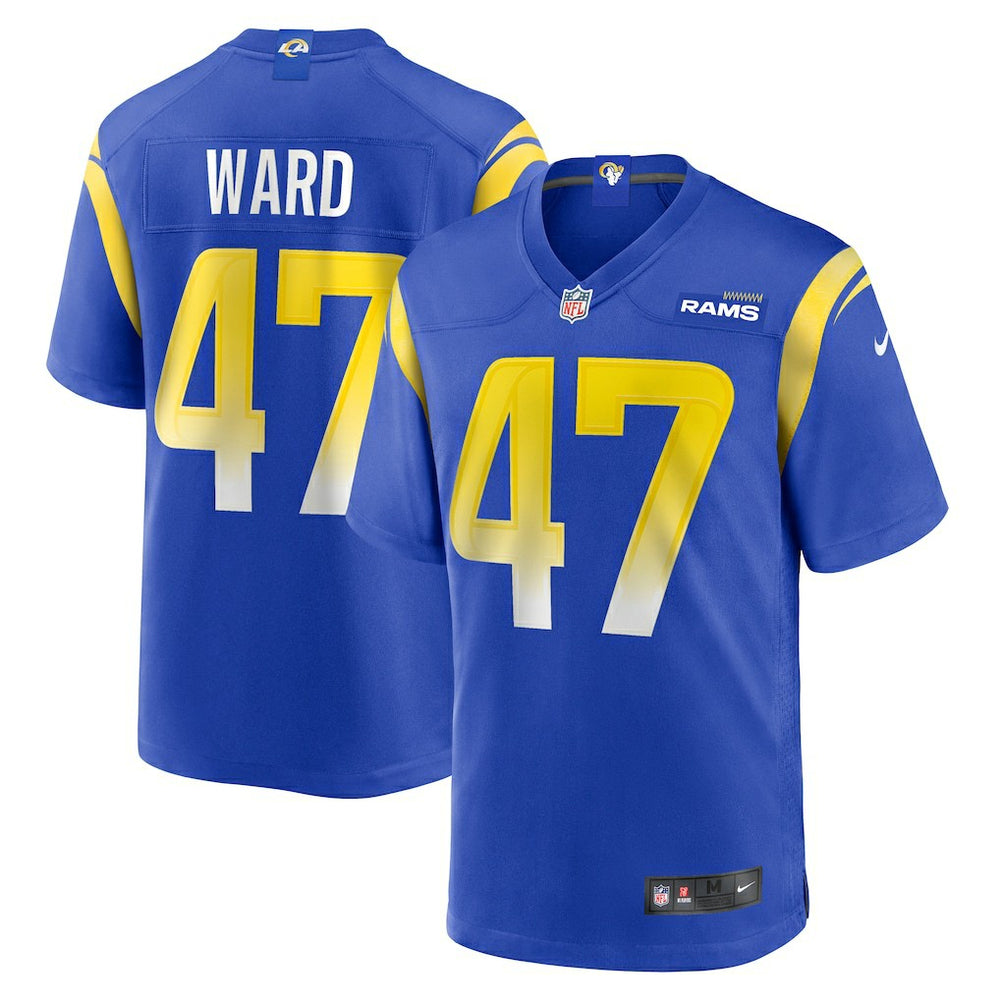 Alex Ward Los Angeles Rams Home Game Jersey - Royal online
